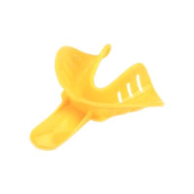 Excellent-Colors Disposable Ortho Impression Trays, #5 Medium Adult Lower, Yellow, Perforated, 25/Pk, ITO-5L thumbnail 10