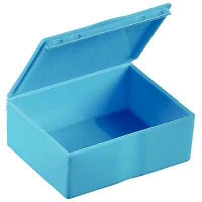 Plasdent 2" Dental Box, Blue, 500/Pkg - 2" Dental Box – 500/Pkg - Blue - Image 1