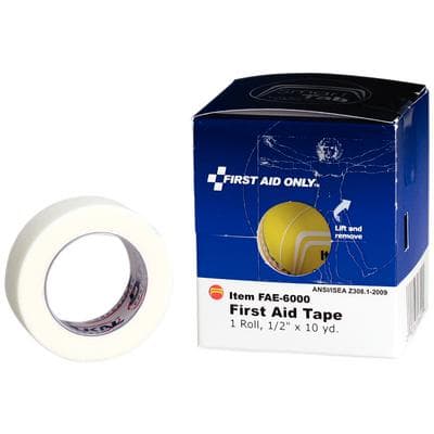 SmartCompliance™ First Aid Tape, Cloth, 1/2" x 10 yd, White, 1 Roll thumbnail 2