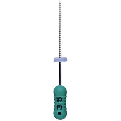 Premier K-File, Stainless Steel, 25mm, ISO Size #35, Green, 6/Pk, 9053237 thumbnail 14
