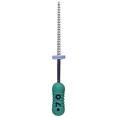 Premier K-Files #70 (Green), 25mm, Stainless Steel, 6/Pack, #9053243 thumbnail 7