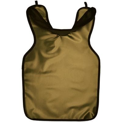 Cling Shield® Protectall Lead-Lined Vinyl X-ray Apron, Adult, Beige, 0.3 mm Lead Equivalency, 22.25" x 25.5", 24BEIGE thumbnail 9
