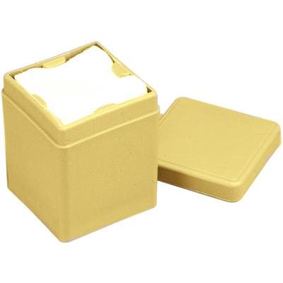 Palmero Sponge Dispenser, Spill-Proof, 2" x 2" x 2.5", Beige, 1/Pk, 1403BEIGE thumbnail 7