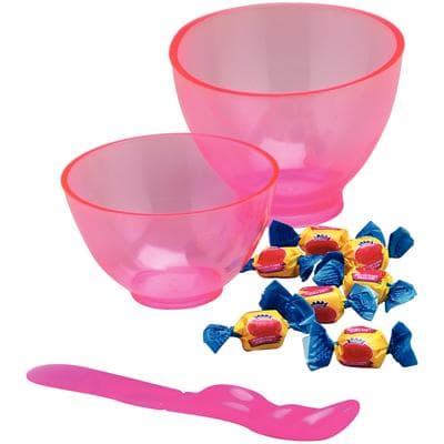 Candeez Bubblegum/Pink Scented Flexible Mixing Bowl, Medium, 350cc, 2.5" Diameter x 4" Height, 1/Pkg thumbnail 6