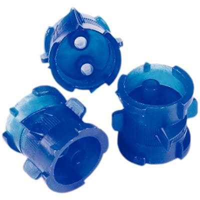 Practicon Lock-N-Reload Automix Cartridge Couplers, Blue, Disposable, 20/Pack, 709813 thumbnail 12