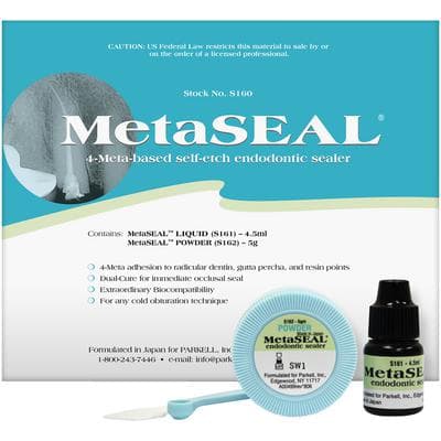 MetaSEAL Endodontic Sealer Kit, Self-Etch Resin-Based Root Canal Sealer, 4.5 mL Liquid + 5 g Powder, S160 thumbnail 16