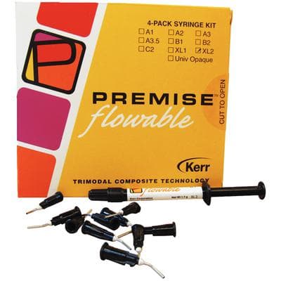 Kerr Premise Flowable Composite, Shade XL2, 1.7 g Syringe, 4/Pack, #33380 thumbnail 10