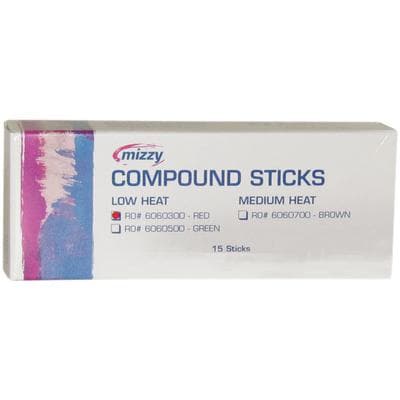 Mizzy Compound Sticks, Red Low Heat, 4.5 oz (128g), 15/Pkg, 6060300 thumbnail 8