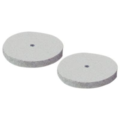 Keystone Deluxe Silicone Square Edge Wheels, White, Coarse Grit, 7/8" x 1/8", Box of 100 thumbnail 8