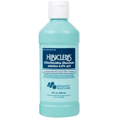 Hibiclens Antiseptic/Antimicrobial Skin Cleanser, 8 oz Bottle - Hibiclens® Antiseptic/Antimicrobial Skin Cleanser - 8 oz Bottle - Image 1