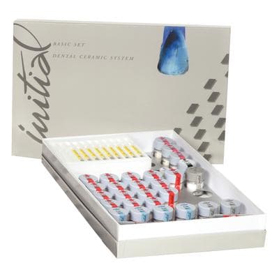 GC Initial AL/Zr Shade Guide Basic Set, 39 Powder Bottles, Glaze, Liquids, and Shade Tabs thumbnail 6