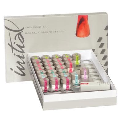 GC Initial AL/Zr Shade Guide Advanced Set, 38 Powder Bottles, 37 Shade Tabs, Liquids, 2 CD-ROMs thumbnail 5
