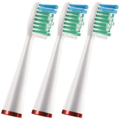 Waterpik Sensonic Professional Plus Full Replacement Brush Head, Standard, 3/Pk, 20016397 thumbnail 8