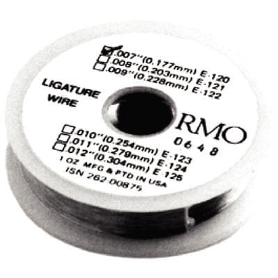 Rocky Mountain Orthodontic Ligature Wire, Stainless Steel, .016" Diameter, 1 oz Spool - Ligature Wire – Stainless Steel, 1 oz Spool - .016" - Image 1
