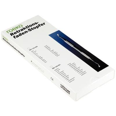 Roeko Serrated Retraction Cord Packer, Double-Ended, Stainless Steel thumbnail 3