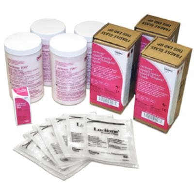 Lucitone 199® Denture Base Resin Powder/Liquid Package, Dark Pink, Heat Cured, 120-Unit Package (4 x 630 g Powder, 3 x 430 mL Liquid) thumbnail 3