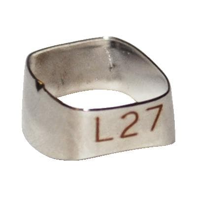 DSC Plain Molar Bands – Lower, Size L27, 5/Box - Plain Molar Bands – Lower, 5/Box - Size L27 - Image 1