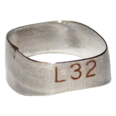 DSC Plain Molar Bands – Lower, Size L32, 5/Box - Plain Molar Bands – Lower, 5/Box - Size L32 - Image 1