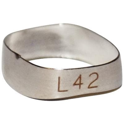 DSC Plain Molar Bands – Lower, Size L42, 5/Box - Plain Molar Bands – Lower, 5/Box - Size L42 - Image 1