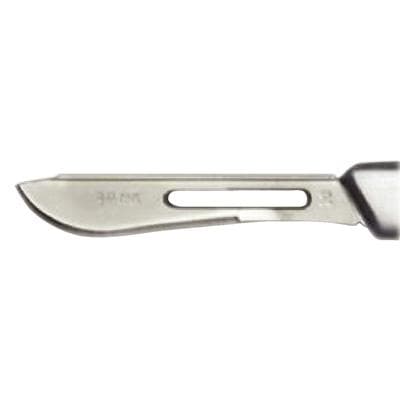 Bard-Parker Carbon Steel Surgical Blade #23, Sterile, Individually Packaged, 1/Box thumbnail 2