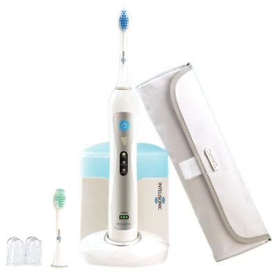 InteliSonic Sonic Toothbrush and UV Sanitizer, Rechargeable, 3 Modes, with 2 Brush Heads and Travel Case thumbnail 10