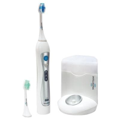 InteliSonic Sonic Toothbrush and UV Sanitizer, Rechargeable, 3 Modes, with 2 Brush Heads and Travel Case thumbnail 11