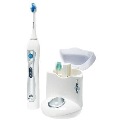 InteliSonic Sonic Toothbrush and UV Sanitizer, Rechargeable, 3 Modes, with 2 Brush Heads and Travel Case thumbnail 12