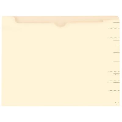 11-Pt Manila End-Tab File Pockets, 9-1/2" x 12-1/4", 100/Box - 11-Pt Manila End-Tab File Pockets - 9-1/2" x 12-1/4", 100/Box - Image 1