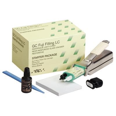 GC Fuji Filling LC Glass Ionomer Restorative, Triple-Cure, Starter Pack, Shade A2, 8 g Cartridge, 439881 thumbnail 14