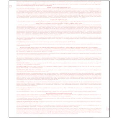 CMS-1500 (02/12) Claim Forms, 2-Part Continuous, Nonpersonalized, 9-1/2" W x 11" H, 500/Pkg - CMS-1500 (02/12) Claim Forms - CMS-1500 (02/12) Claim Forms, 2-Part Continuous, Nonpersonalized, 9-1/2 W x 11 H, 500/Pkg - Image 1