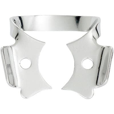 Hygenic Gloss Finish Winged Rubber Dam Clamp #7, Flat Jawed, General Purpose, Lower Molar, 1/Pkg, H02758 thumbnail 18