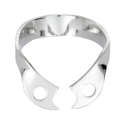 Hygenic Rubber Dam Clamp, #W00, Wingless, Gloss Finish, Upper & Lower Premolar/Anterior, 1/Pk, H02769 thumbnail 11