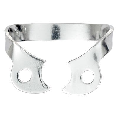 Hygenic Rubber Dam Clamp, #W2, Wingless, Gloss Finish, for Bicuspids, 1/Pk, H02768 thumbnail 10