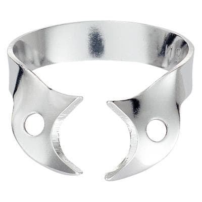Hygenic Rubber Dam Clamp, #W8A, Wingless, Gloss Finish, Small, for Partially Erupted Molars, 1/Pk, H02766 thumbnail 16