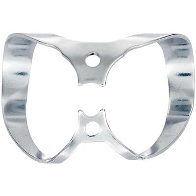 Hygenic Rubber Dam Clamp, #W9, Wingless, Gloss Finish, Anterior, H02770 thumbnail 12