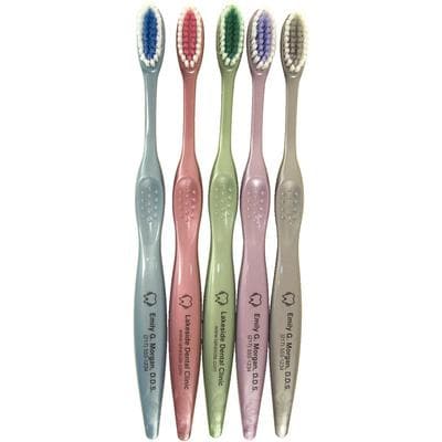 Personalized TESS Toothbrushes - 3920 Adult, Assorted Colors, 144/Pkg - Personalized TESS Toothbrushes - 3920 Adult - Image 1