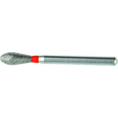 NeoDiamond® Crown/Bridge and Operative Diamond Bur, FG, Fine Grit, Teardrop #1223F, 25/Pkg thumbnail 2