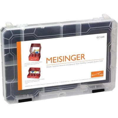 Meisinger Silicate Ceramics Intraoral and Extraoral Twist Polishing Complete System Refill, GC12AR thumbnail 2