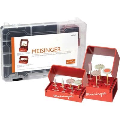Meisinger Poly Ceramic Intraoral and Extraoral Twist Complete Polishing System, GC56A Assortment, 1 Kit thumbnail 2