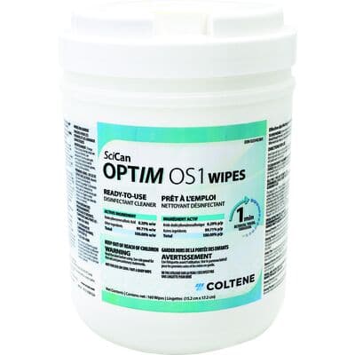 OPTIM OS1 Ready-to-Use Disinfectant Wipes, 6" x 7", 160/Canister, OS1US-W12 thumbnail 7