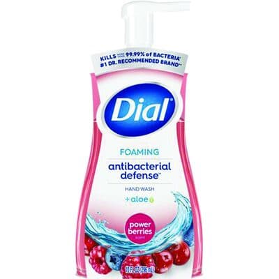 Dial Power Foam Soap, Power Berries Scent, 10 oz Pump Bottle, 1/Pkg - Dial Power Foam Soap – 10 oz - Power Berries, 1/Pkg - Image 1