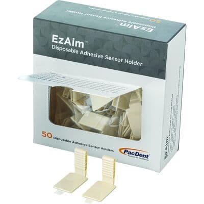 Pac-Dent EzAim Individually Cut Adhesive Sensor Holder, Anterior, White, 50/Pk, 131117 thumbnail 11