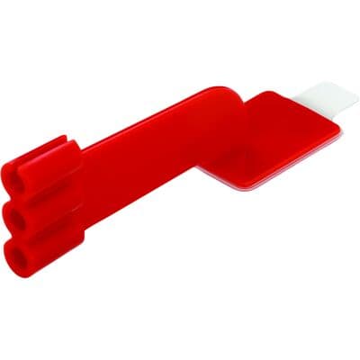 Pac-Dent EzAim Individually Cut Adhesive Sensor Holder, Bitewing, Red, 50/Pk, 131118 thumbnail 14