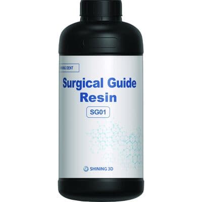Shining 3D SG01 Surgical Guide Resin, Clear, 1 kg Bottle thumbnail 2
