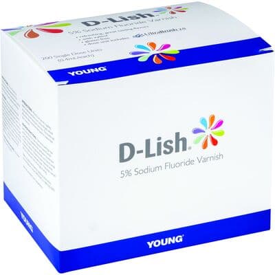 D-Lish Plus 5% Sodium Fluoride Varnish, Vanilla Bean Flavor, 0.4mL Unit Dose, 200/Box thumbnail 8