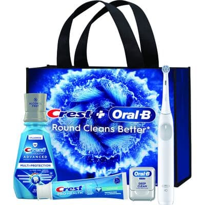 Crest Oral-B iO2 Daily Clean Electric Toothbrush System, 3 Kits/Case, Pure White, 80843396 thumbnail 10