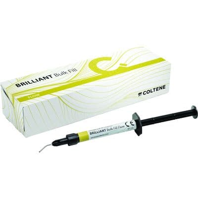 BRILLIANT Bulk Fill Flow Multi-Shade Flowable Composite Syringe, 2.3 g, with 11 Application Needles, Ref 60033280 thumbnail 9