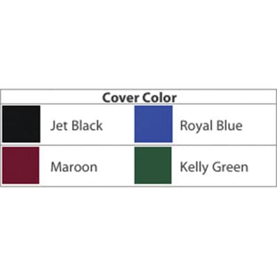 Mid-Size Dated Appointment Plus Appointment Book, Week-in-View, 12-1/2" x 11", 15-Minute Intervals, 2027, Jet Black (107) thumbnail 2