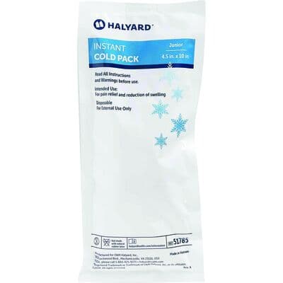 Halyard Instant Cold Pack, Small 4" x 10", Single Use, 24/Case thumbnail 2