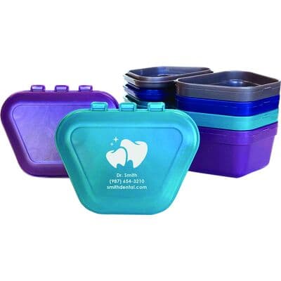 Zirc Imprinted Denture Box, Assorted Colors, 144/Pack, 30V800 thumbnail 5